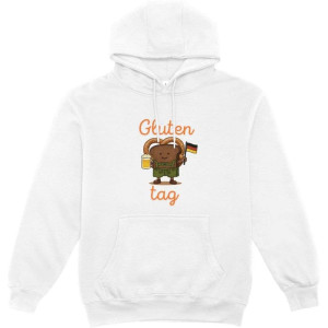 Bekowa bluza memy - gluten tag XXL Biały