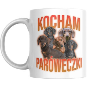 Kubek bekowy cringe- kocham paróweczki