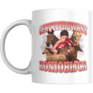 Kubek bekowy cringe- certyfikowany koniobijca