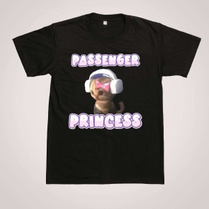 koszulka bekowa memy tik tok - passenger princess XXL Czarny