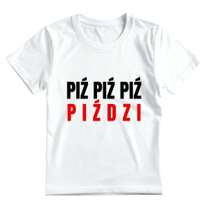 Bekowa koszulka - Piździ XXL Biały