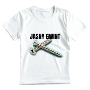 Bekowa koszulka - Jasny gwint XXL Biały