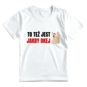 Bekowa koszulka - To też jest jakby okej S Biały