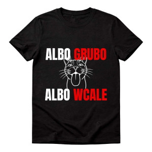 Bekowa koszulka - Albo grubo, albo wcale XXL Czarny