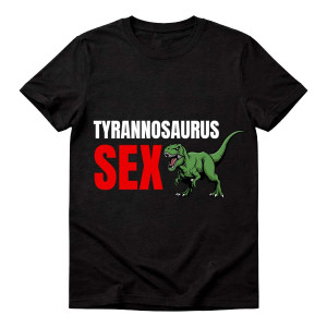 Bekowa koszulka - Tyrannosaurus S*x S Czarny