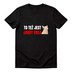 Bekowa koszulka - To też jest jakby okej L Czarny