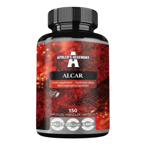 Apollo's Hegemony Acetyl L-Karnitin – Alcar 550 Mg – 150 Vegkapsler