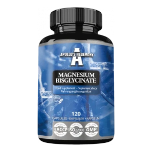 Apollo's Hegemony Magnesium Bisglycinat 100 Mg – 120 Vegkapsler
