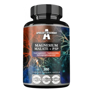 Apollo's Hegemony Magnesium Malat 170 Mg + B6 – 200 Vegkapsler