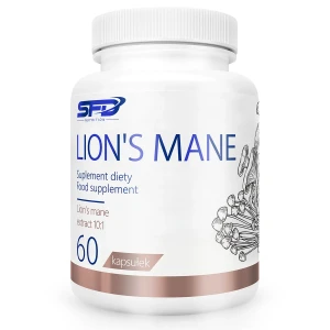 SFD Lion'S Mane 600mg Ekstrakt 10:1 – 60 Kapsler