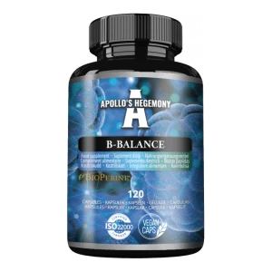 Apollo's Hegemony Vitamin B-Kompleks Aktive Former – Metylert B12, P5p Og L-Metylfolat – 120 Vegkapsler