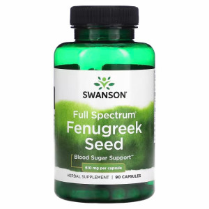 SWANSON Bukkehornkløver Full Spectrum 610 Mg – 90 Vegkapsler