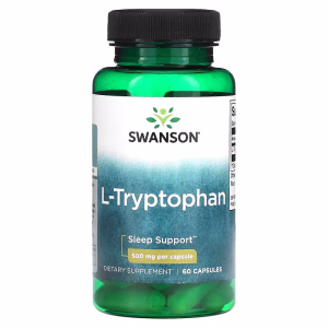 SWANSON L-Tryptophan 500 Mg – 60 Kapsler