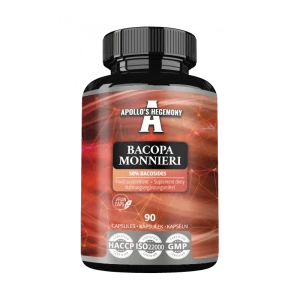 Apollo's Hegemony Bacopa Monnieri 500 Mg 50% Bakosider – 90 Vegkapsler