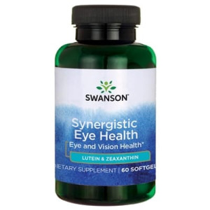 SWANSON Lutein 20 Mg Og Zeaxanthin 2 Mg Fra Ringblomst – 60 Kapsler