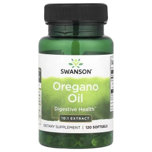 SWANSON Oregano Olje 150 Mg 10:1 Ekstrakt – 120 Vegkapsler