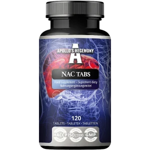 Apollo's Hegemony Nac 600 Mg Med Artisjokk – 120 Tabletter