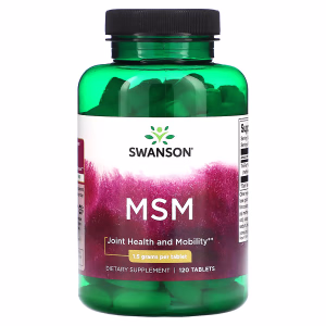 SWANSON Msm 1500 Mg Metylsulfonylmetan – 120 Tabletter