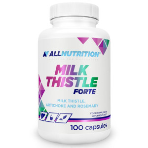ALLNUTRITION Mariatistel 250 Mg Forte Artisjokk Rosmarin – 90 Kapsler