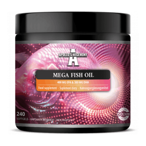 Apollo's Hegemony Omega-3 Fiskeolje 700 Mg Epa Dha Høykonsentrert – 240 Softgels