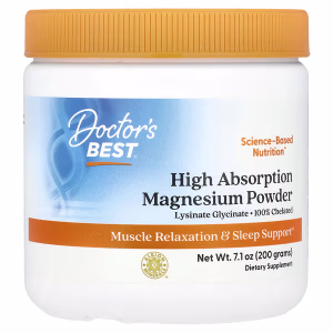 Doctor's Best Magnesium Lysinat Glycinat Pulver 200g