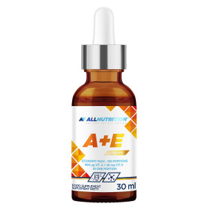 ALLNUTRITION Vitamin A Og E Dråper (Retinol + Tokoferol)