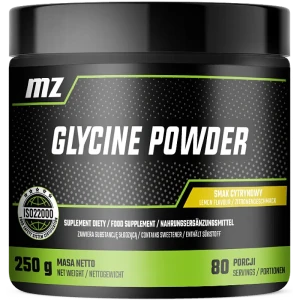 MZ Glysin Pulver Med Vitamin B6 – Sitron - 250 Gram