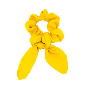 GUMKA DO WŁOSÓW SCRUNCHIE USZKA MUSZTARDOWA