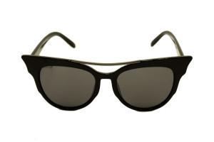 OKULARY PRZECIWSŁONECZNE CAT EYE KOCIE CZARNE