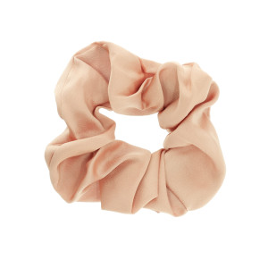 FROTKA DO WŁOSÓW SCRUNCHIE PUDROWA KOLOR BRZOSKWINIOWY