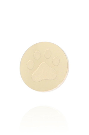 KOLCZYKI KOLOR ZŁOTY STAL 316 L KOŁO ŁAPKI