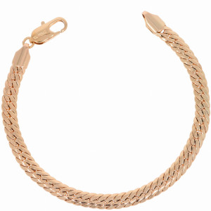 BRANSOLETKA STAL SZLACHETNA 316 L KOLOR ZŁOTY