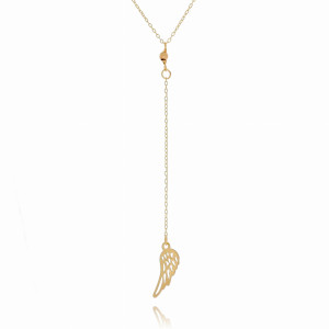 NASZYJNIK ZŁOTY PRÓBY 585 SKRZYDŁO BODY CHAIN