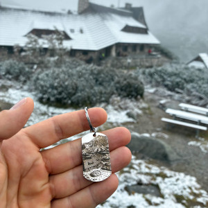 BRELOK PREZENT Z ULUBIONYM KRAJOBRAZEM ZAKOPANE WIDOK Z GUBAŁÓWKI ZE ZDJĘCIA