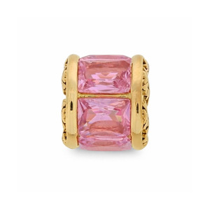 CHARMS DO BRANSOLETKI MODUŁOWEJ "MY STORY" ZŁOTY PINK ROCK