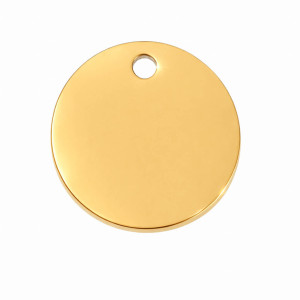 CHARMS UNIWERSALNY ZŁOTE KLASYCZNE KOŁO DO BRANSOLETEK I NASZYJNIKÓW