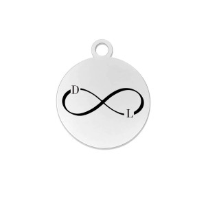 CHARMS UNIWERSALNY SREBRNE KOŁO DO BRANSOLETEK I NASZYJNIKÓW ŚREDNICA 1,2 CM