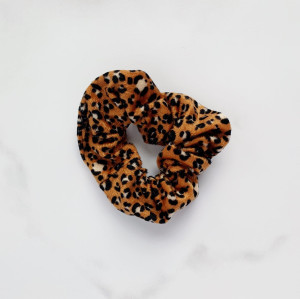 FROTKA DO WŁOSÓW SCRUNCHIES CĘTKI BRĄZOWA