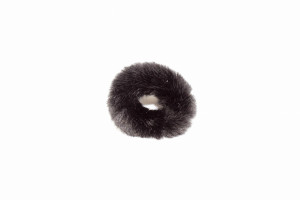 GUMKA DO WŁOSÓW PUSZEK CZARNA SCRUNCHIES
