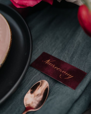 Winietki kaligrafowane Velvet