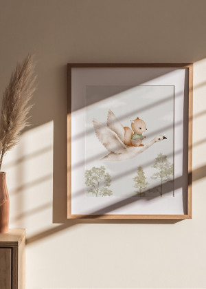 Plakat "Wiewiórka Zuzia"