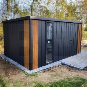Domek narzędziowy z drewutnią ELITE 425