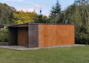 Domek narzędziowy z drewutnią ELITE 595