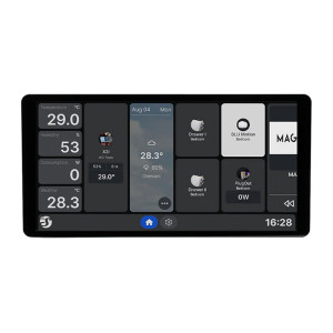 Panel sterowania 6.95” Shelly Wall Display X2i WiFi/BLU (czarny)