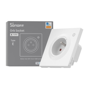 Inteligentne gniazdko ścienne Sonoff WS01TPE-E WiFi (typ E)