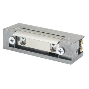 Elektrozaczep symetryczny 12V AC/DC z pamięcią i wyłącznikiem