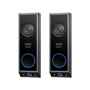 Zestaw 2x bezprzewodowy wideodzwonek Eufy Video Doorbell Dual E340 WiFi - rozdzielczość 2K