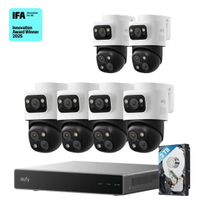 Zestaw eufy PoE NVR Security System S4 Max + 2 PoE Cam S4 dodatkowe