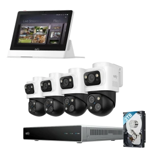 Zestaw Inteligentny ekran E10 + System eufy PoE NVR S4 Max
