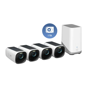 Zestaw 4 kamer do monitoringu eufyCam S330 (eufyCam 3) + dysk twardy 1 TB